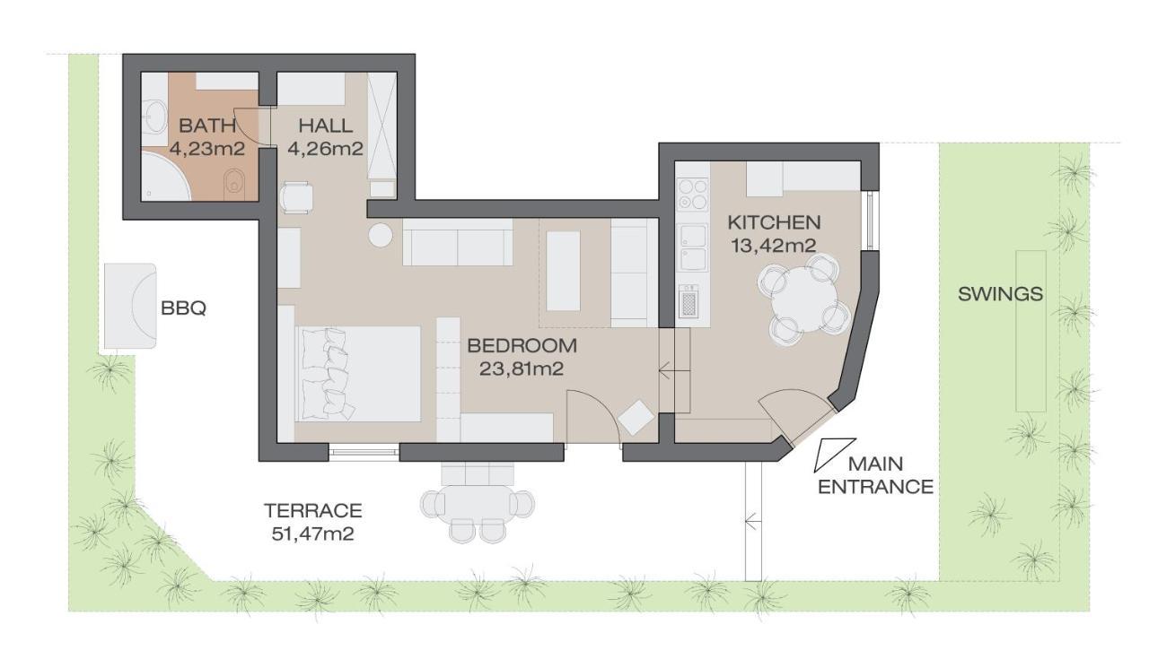 Apartments Baredi Изола Екстериор снимка